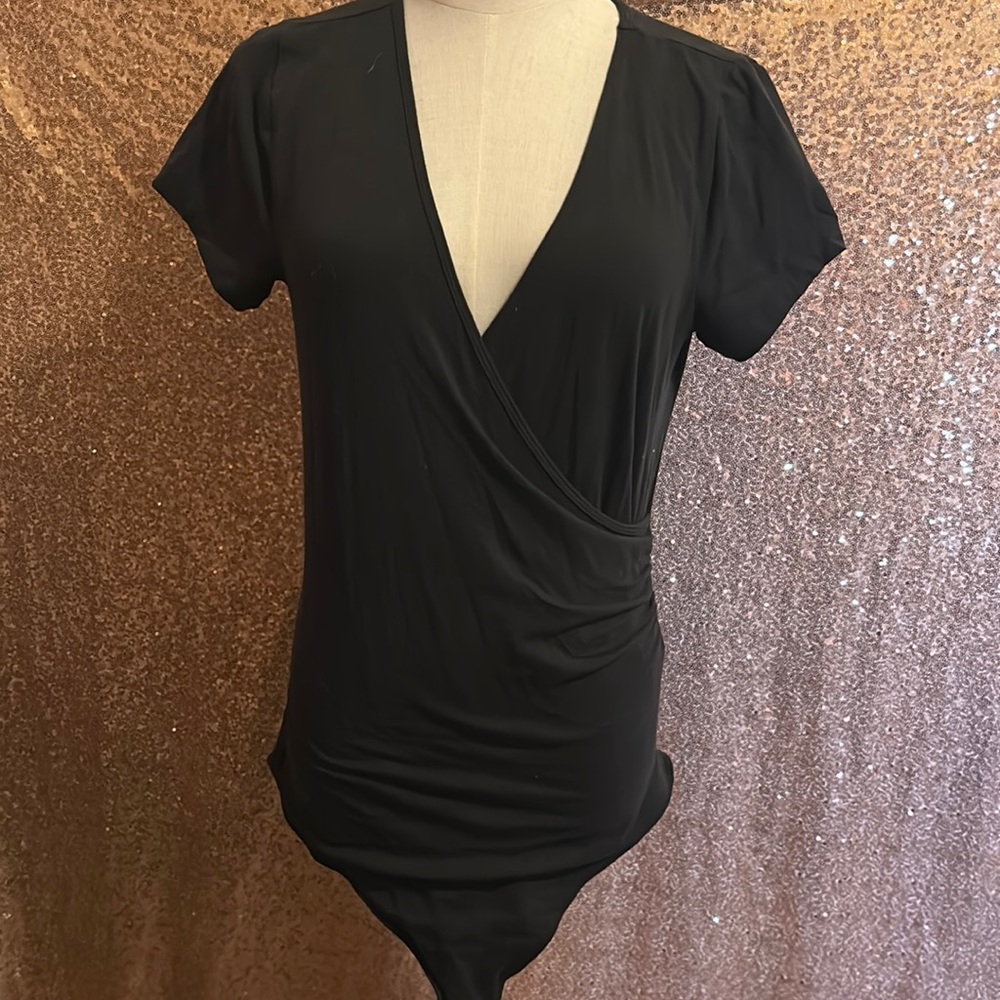 Abercrombie & Fitch black body suit (large)